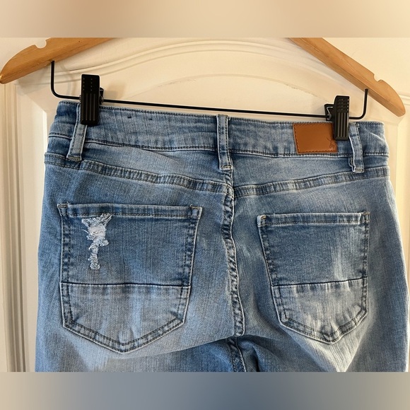 Resfeber Los Angeles Designer Medium Wash, Distressed Jeans Women’s Size 6 - Picture 4 of 16